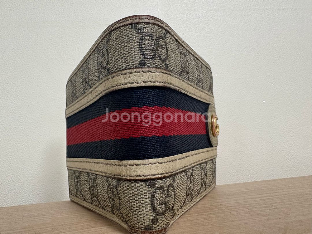 구찌 GG 수프림 오피디아 반지갑--3