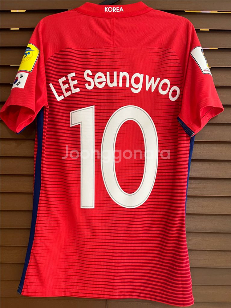 16-18 대한민국 국대 이승우 유니폼 선수지급용--1