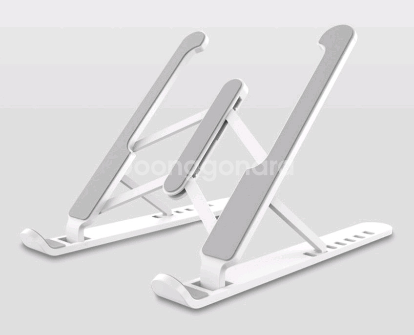 깃털 노트북 거치대 가벼운 휴대용 받침대 맥북--1