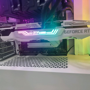 조택 ZOTAC 3080TRINITY트리니티 화이트