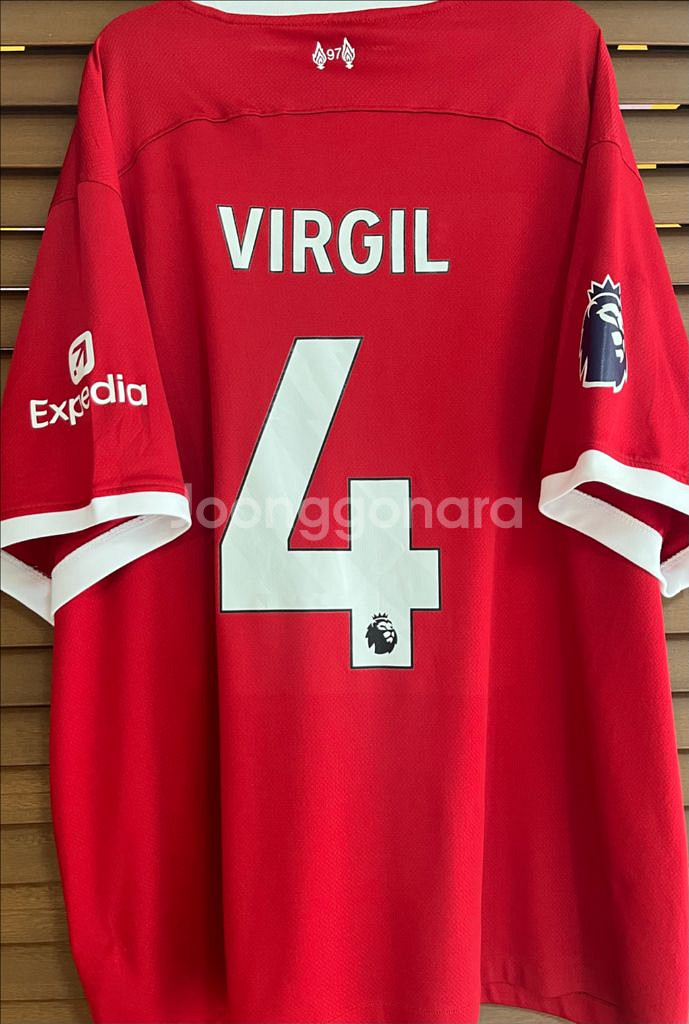 23-24 리버풀 반다이크 유니폼 3xl--0