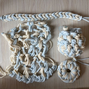 (미로루네) 핸드메이드 피그미다람쥐 양말목 세트 수공예 인형용 소품