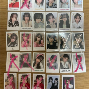 트리플에스 김나경 포카 공방 미공포