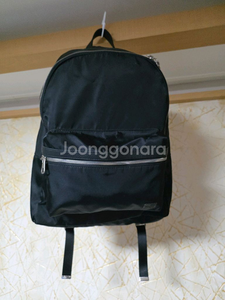 질스튜어트뉴욕 소가죽 나일론 백팩 남여공용--0