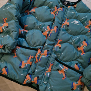 뉴발란스 키즈 경량 패딩 140