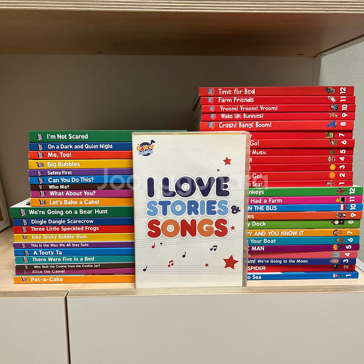 튼튼영어 싱어롱 댄스얼롱 새책수준 (택포)--1