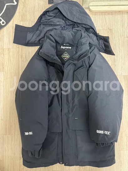 [M] 슈프림 고어텍스 700-필 다운 파카 블랙 - 18FW--2