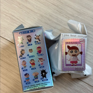 미개봉 짱구 쌀알 미니 피규어 확정 가챠 유리