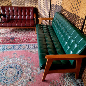 *레트로*소파*3,2인용세트