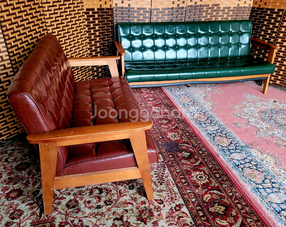 *레트로*소파*3,2인용세트--3