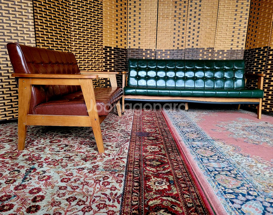 *레트로*소파*3,2인용세트--5