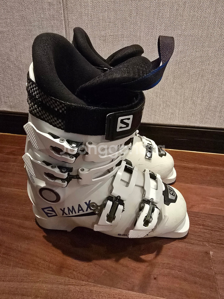 주니어 or 여성 살로몬 X MAX 80 스키부츠 230~235mm & 아토믹 바이저헬멧(AMID제품) 일괄 판매--2