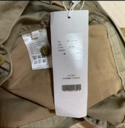 [2] 코모리 코튼 치노 오버 팬츠 카키--2