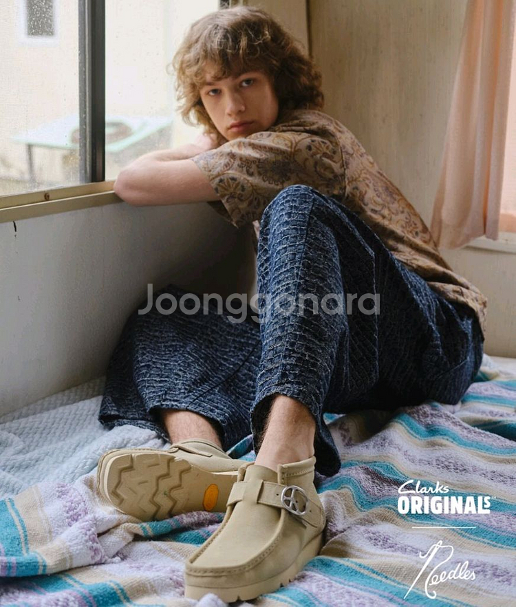 235 새제품) 클락스 니들스 왈라비 스트랩 부츠 메이플 스웨이드--3