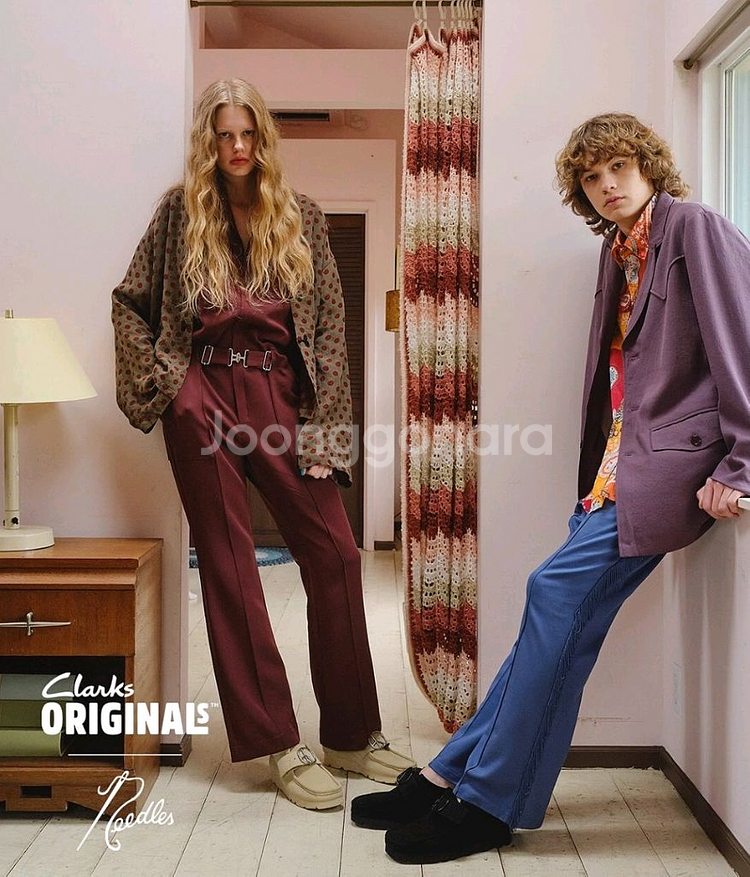 235 새제품) 클락스 니들스 왈라비 스트랩 부츠 메이플 스웨이드--2