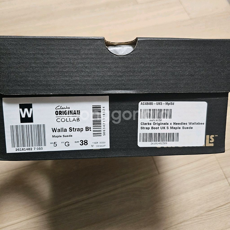 235 새제품) 클락스 니들스 왈라비 스트랩 부츠 메이플 스웨이드--9