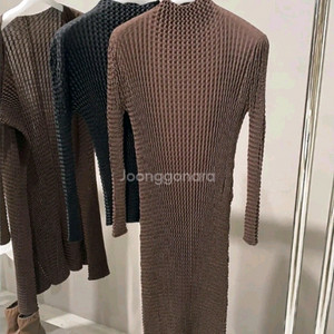 이세이미야케 스폰지 원피스