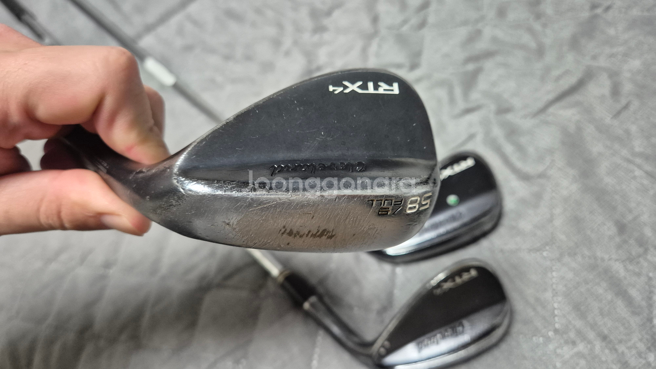 클리브랜드 RTX4 웨지 50, 54, 58도 3개--5