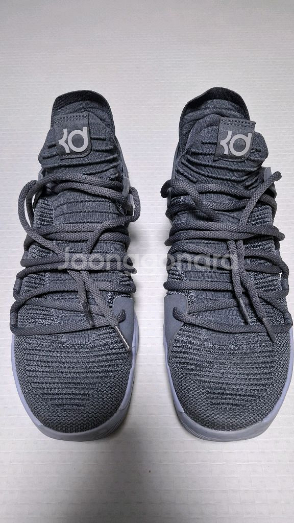 나이키 줌 KD10 농구화 다크 그레이 285mm--0
