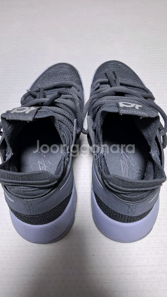 나이키 줌 KD10 농구화 다크 그레이 285mm--1