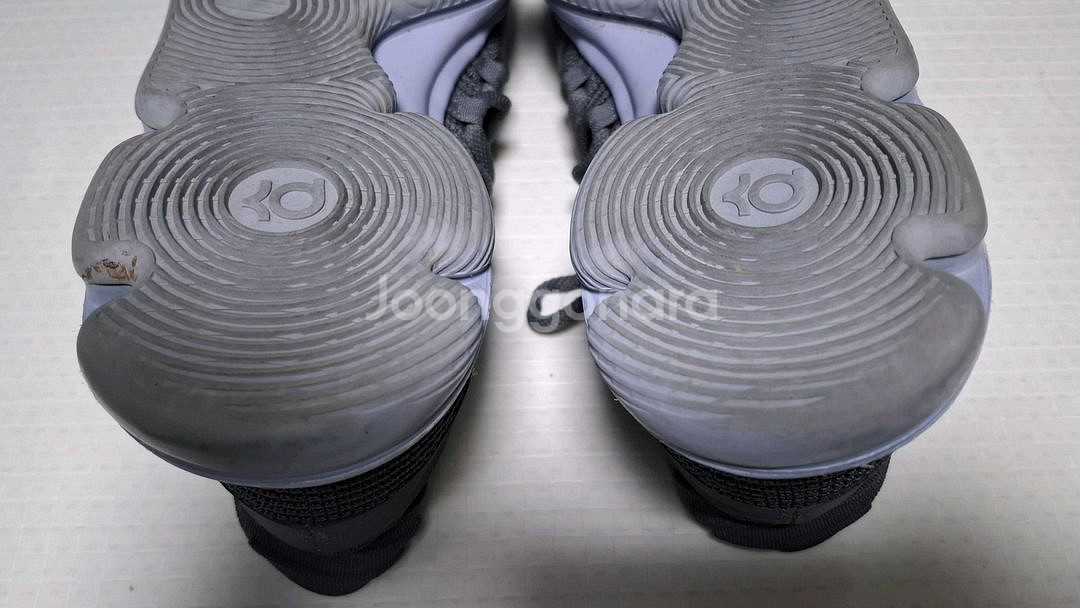 나이키 줌 KD10 농구화 다크 그레이 285mm--5