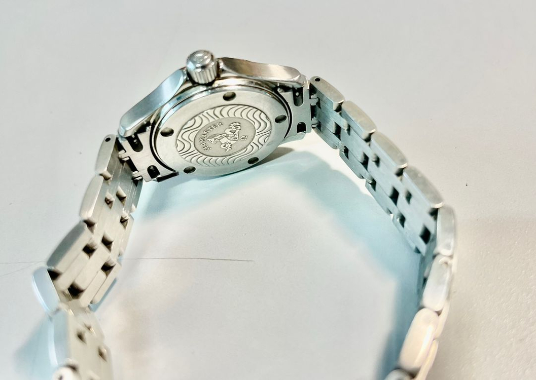 (희귀) 오메가 씨마스터 120 쿼츠 시계 26mm 여성용--2