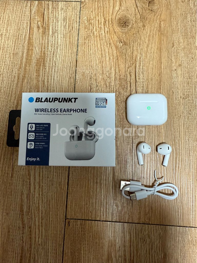 독일 블라우풍트 무선 이어폰화이트--0