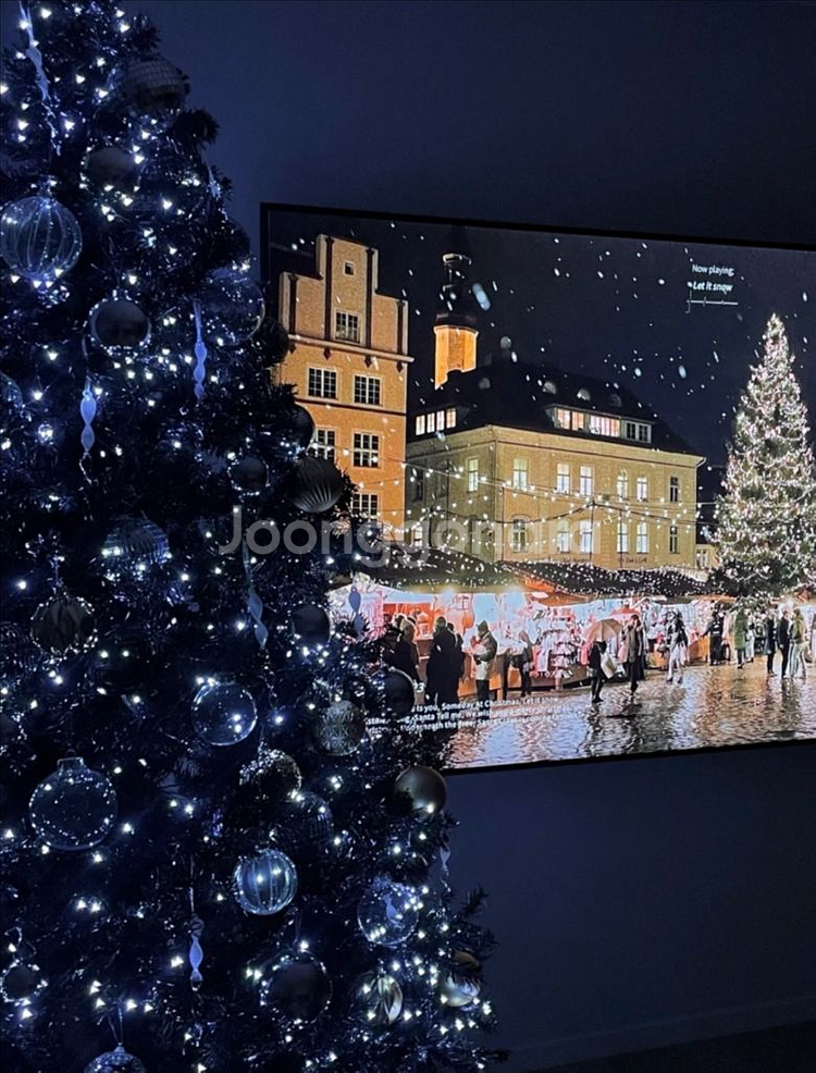 수원 직거래 희망) 코지바이브 크리스마스 180 트리 풀셋(오너먼트지네전구3) 판매--2