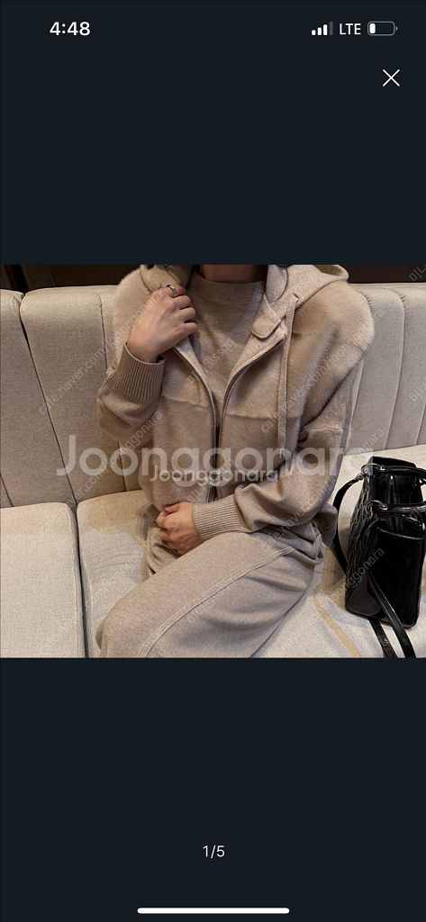 밍크 조끼 후드--0