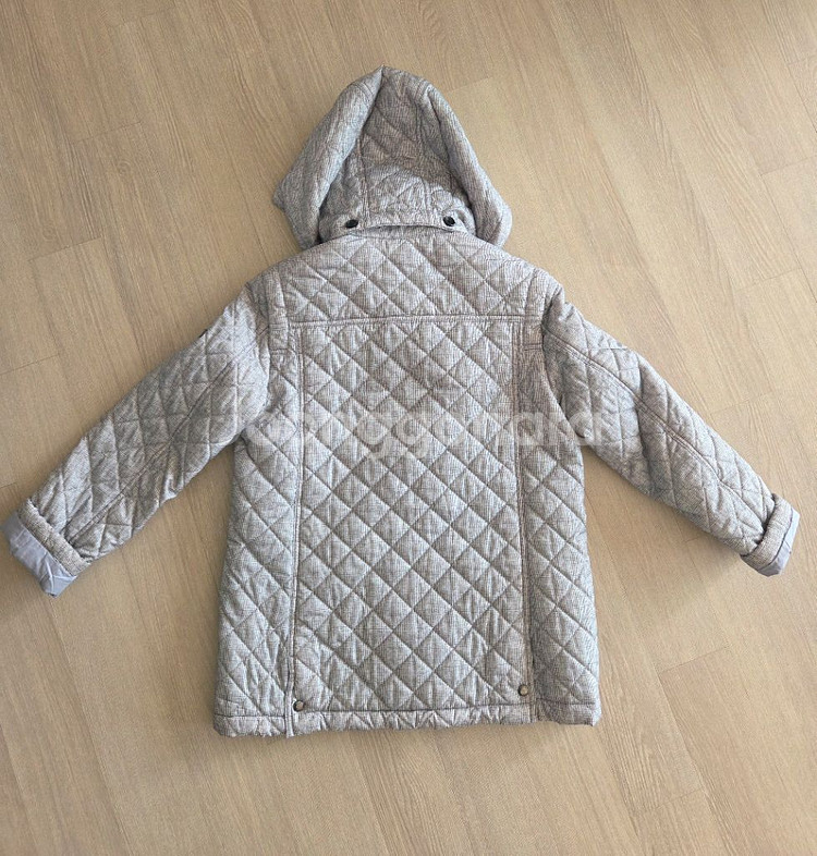 헤지스 키즈 퀼팅 후드 점퍼 145--1
