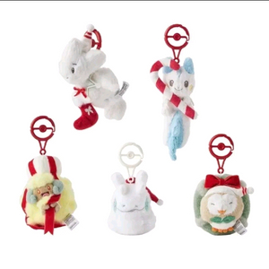 포켓몬센터 2025 크리스마스 마스코트 인형 5종 (토게틱, 파치리스, 엘풍, 미끄메라, 나몰빼미 등)