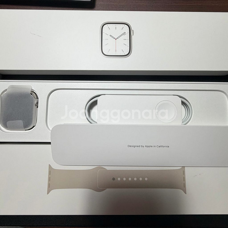 애플워치 7 45mm 실버(알루미늄) 판매합니다.--5