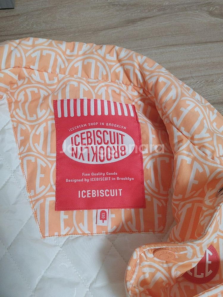 아이스비스킷 경량패딩 130--4