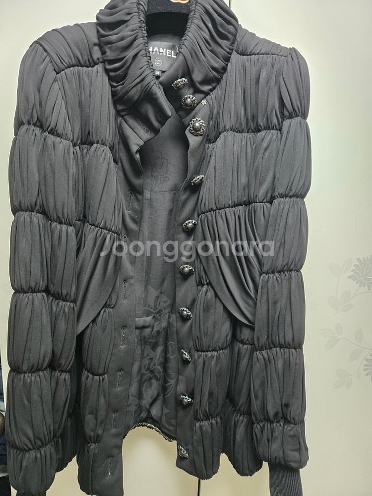 샤넬 플리츠 패딩 점퍼--0