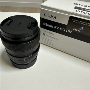 시그마 65mm F2 DG DN 렌즈