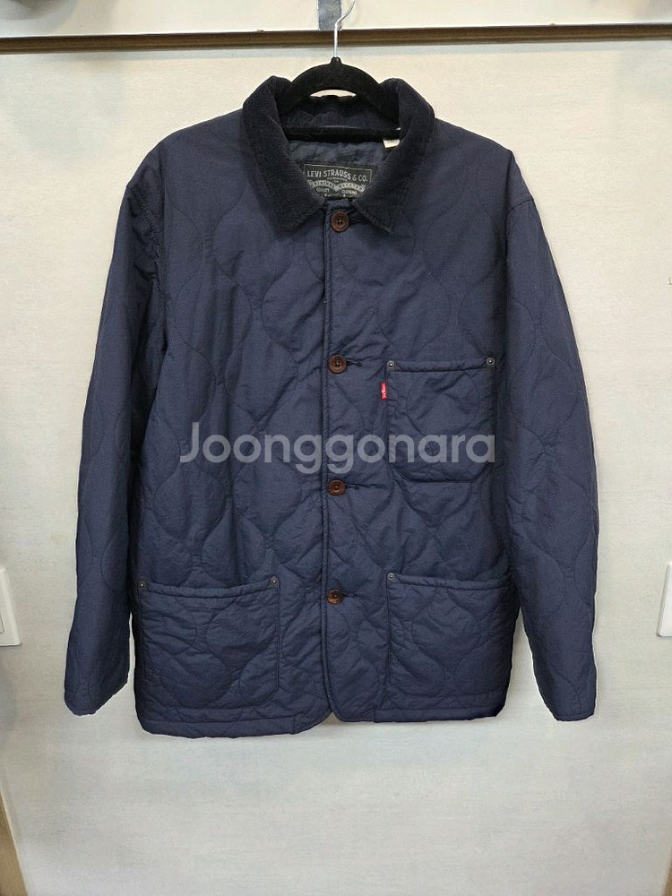 리바이스 퍼텍스 퀄팅 자켓 Lg 다크네이비--0