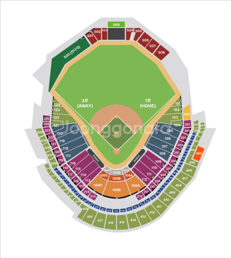 한화 vs LG 한국시리즈 5차전 1루 내야지정석 2석--0