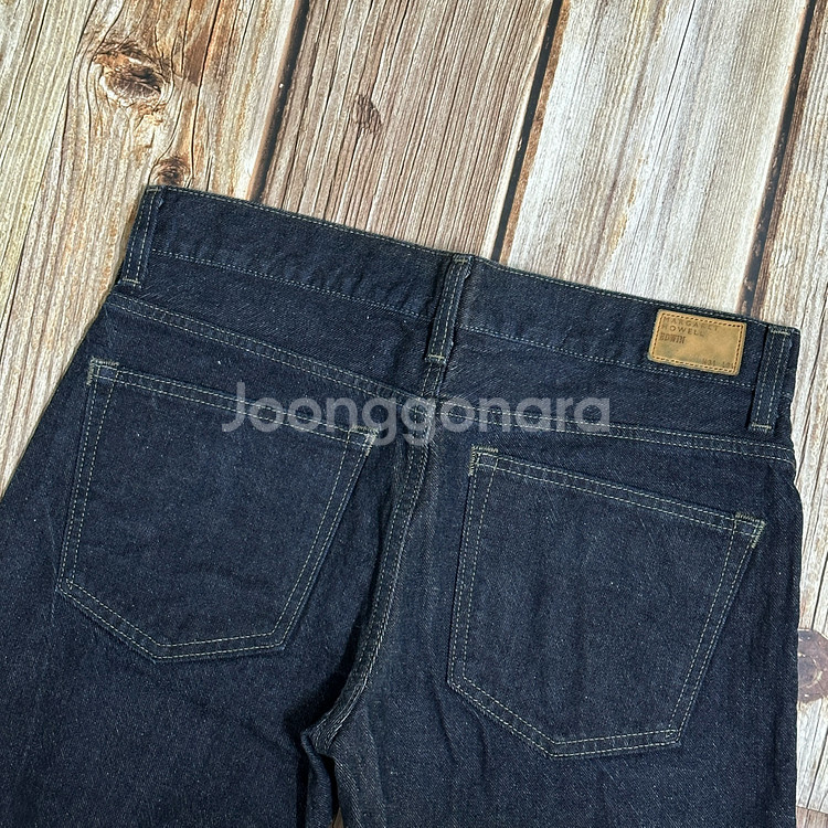 마가렛호웰 x 에드윈 셀비지 데님 팬츠 31 사이즈--8