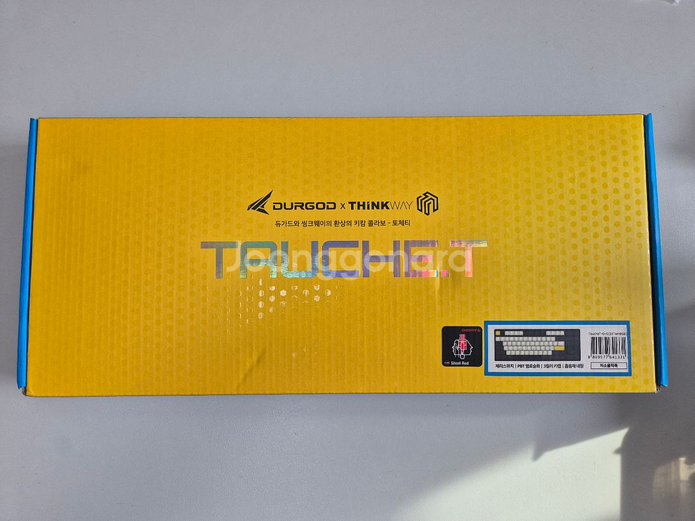 씽크웨이 토체티 유선 저소음적축 텐키리스 다크그레이--0