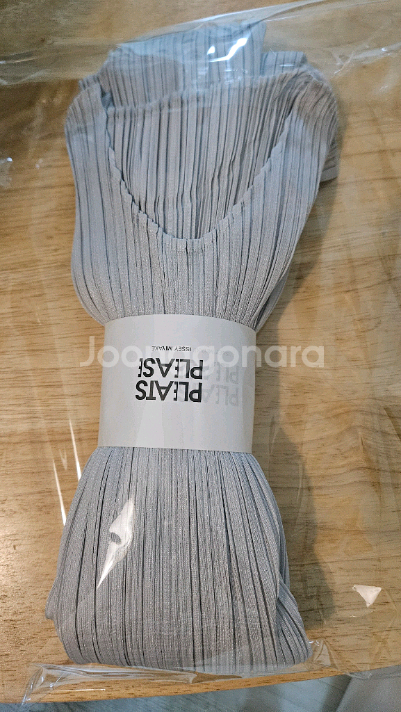 플리츠플리즈 베이직 슬리브 원피스 라이트그레이--1