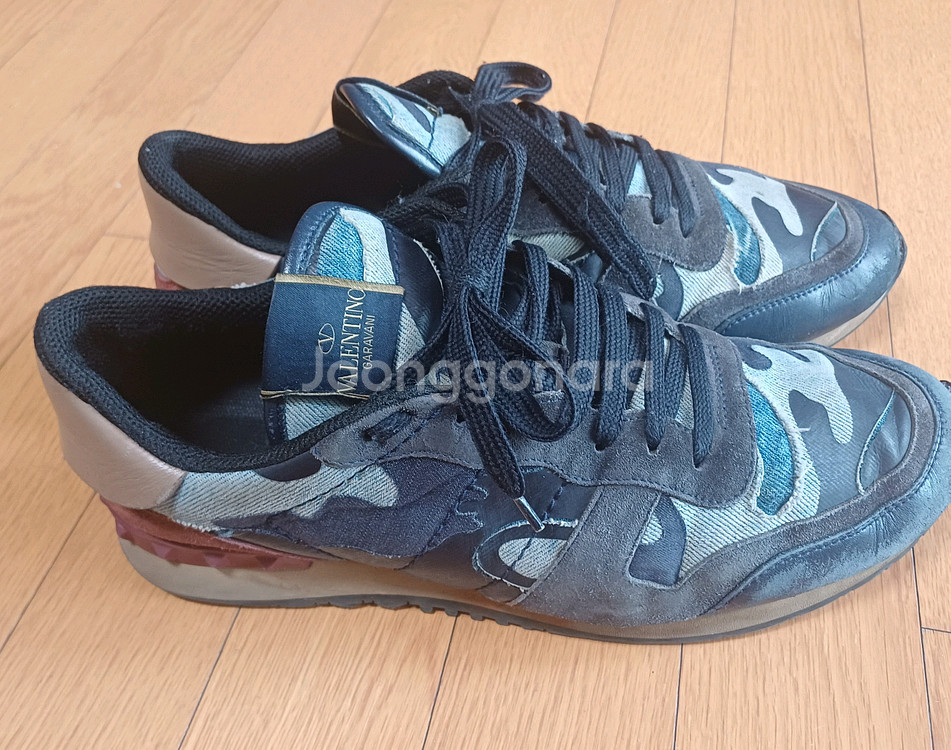 발렌티노 가라바니 카모플라주 러너 스니커즈--3