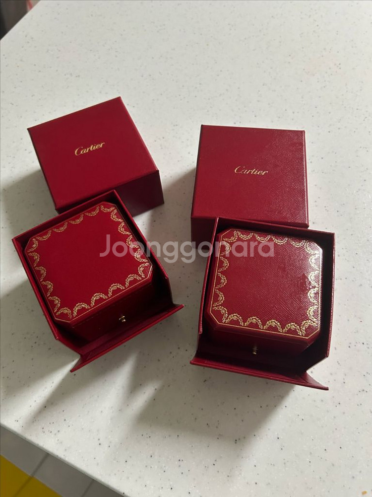 까르띠에 반지 케이스--2
