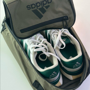 아디다스 남성 골프화 260mm (그린컬러) + 전용 가방 세트