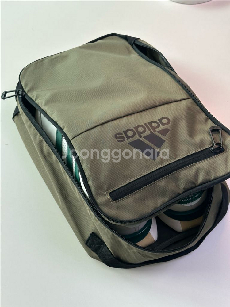 아디다스 남성 골프화 260mm (그린컬러) + 전용 가방 세트--7