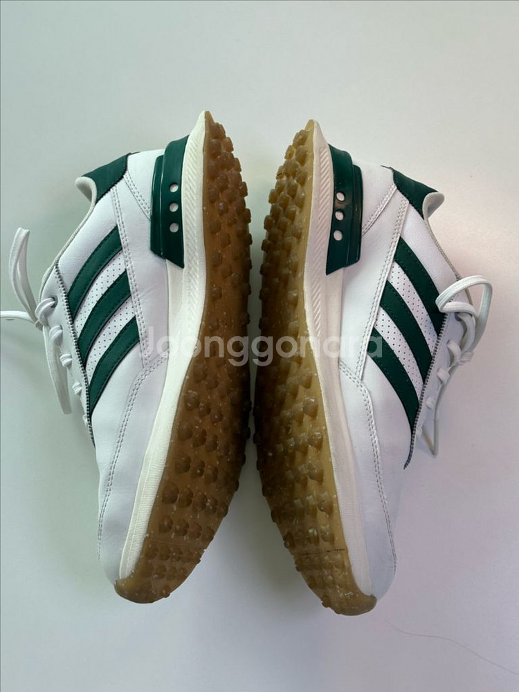 아디다스 남성 골프화 260mm (그린컬러) + 전용 가방 세트--4