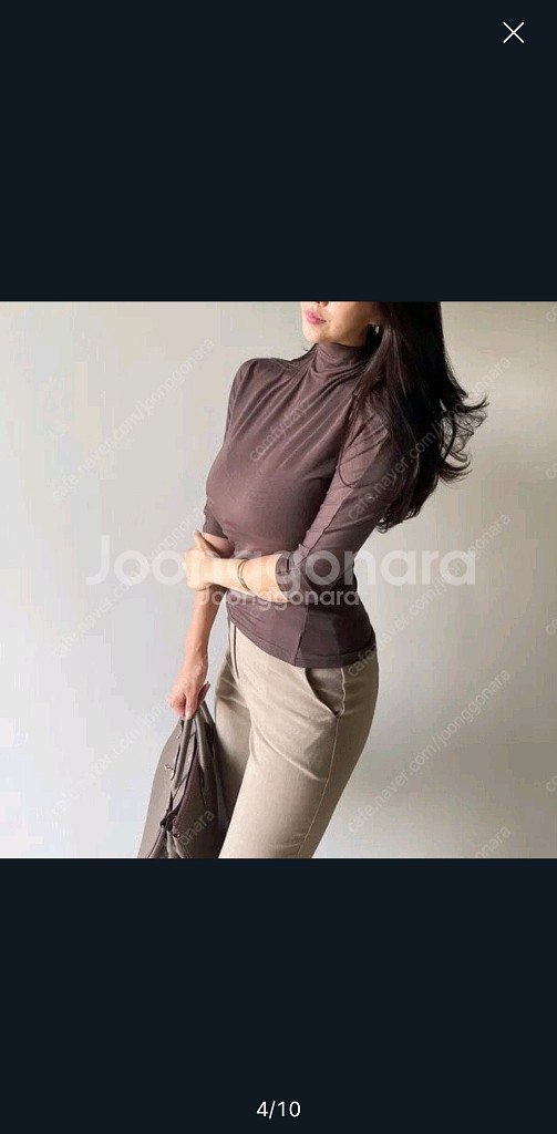 더마농 반목7부티셔츠(아이보리,블랙,베이지)--4