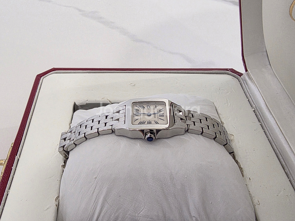 까르띠에 드모아젤 쿼츠 스틸 24MM 스몰 단품--2