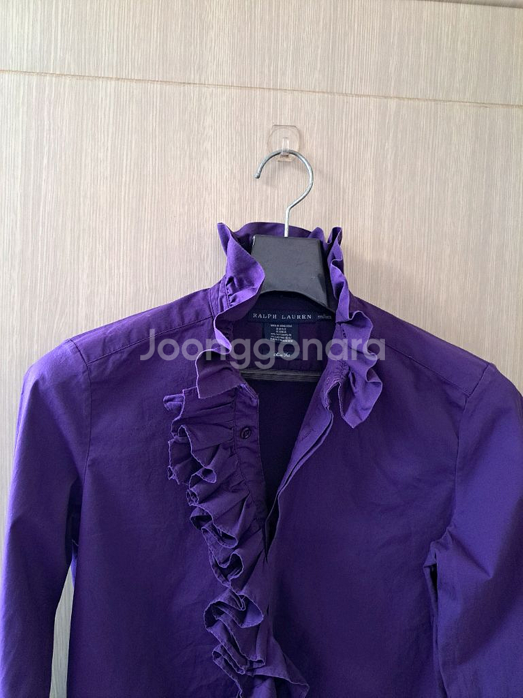 폴로 랄프로렌 프릴장식 셔츠--2