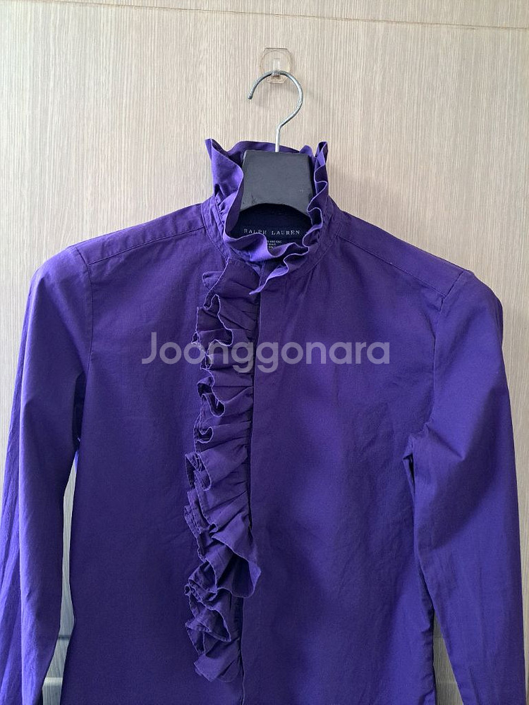 폴로 랄프로렌 프릴장식 셔츠--1