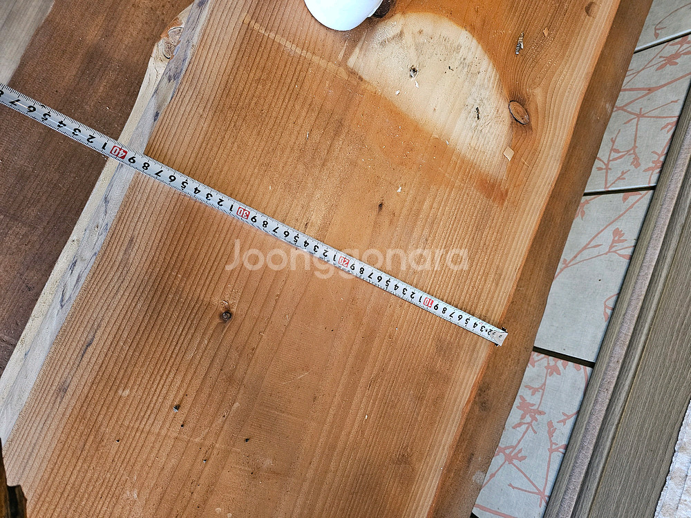 통 원목 상판 판재--1
